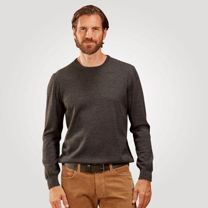 Produktbild Enrico Rosselli Feinstrickpullover mit Merinowolle (L)