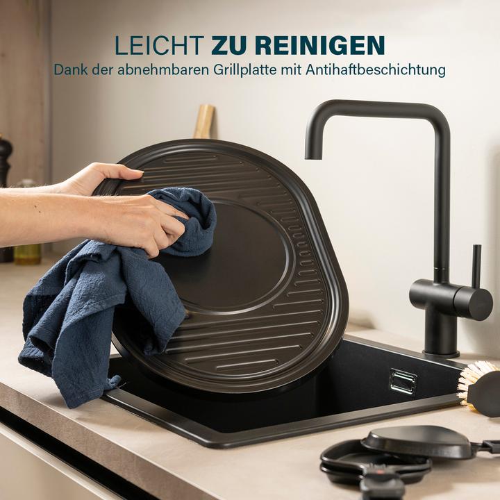 Produktbild Princess 162700 Raclette 8 Oval Grill Party