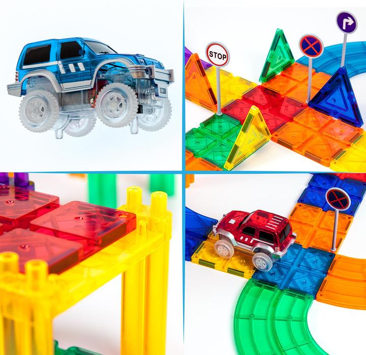 Produktbild PicassoTiles Race Car Track Set