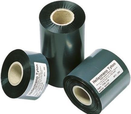 Produktbild HellermannTyton Farbband schwarz 60mm (6 cm, Schwarz)