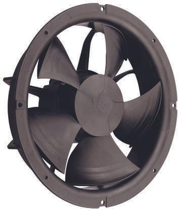 Produktbild Papst AC Axiallüfter rund 1000m³/h 230mm 230V