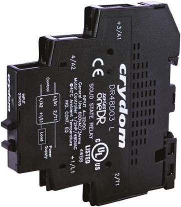 Produktbild Sensata 240VAC/3A,4-32VDC in,11mm,DR SSR