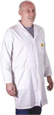 Immagine prodotto RS PRO ESD Unisex Lab Coat, Small (S)