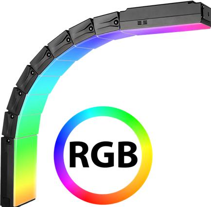 Actual product image Sirui Dragon B25R bendable RGB LED panel 25W for photo + video