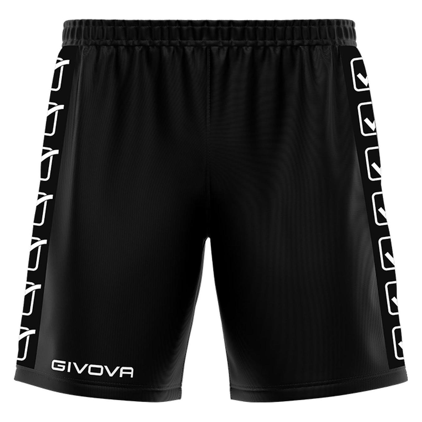 Givova, Unisex, Sporthose, Shorts (4XL), Schwarz