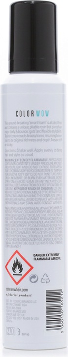 Actual product image Color Wow Colour Control Purple Toning + Styling Foam (ond hair ) - Styling tinting foam - 200ml (200 ml, Foaming agent)