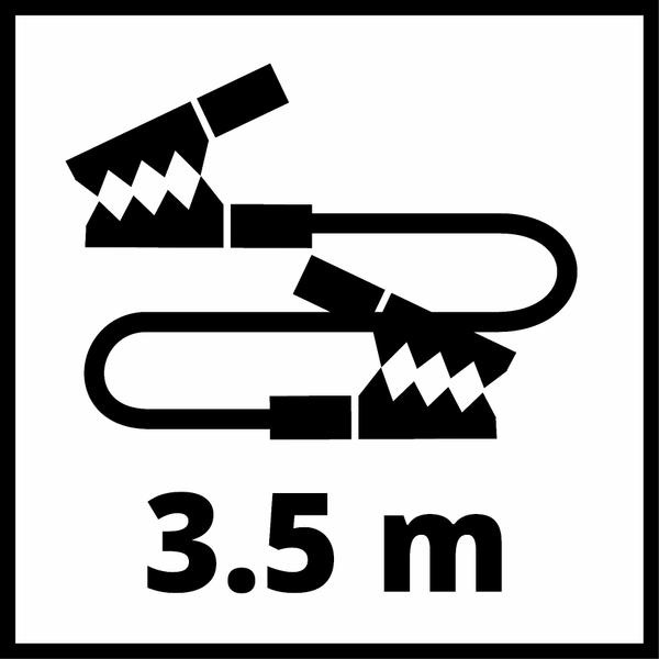 Actual product image Einhell Jumper cable BT-BO 25/1 A (350 A)