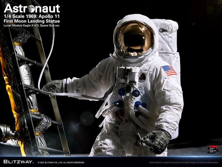 Produktbild Blitzway Apollo 11 LM-5 A7L Astronaut 1/4 Superb Scale Hybrid Statue