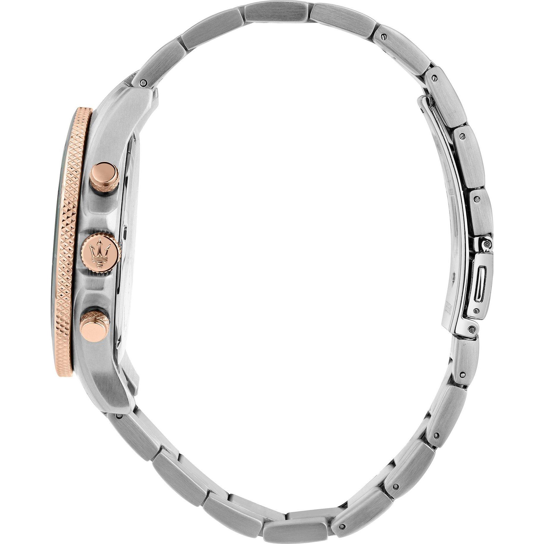 Thumbnail - Maserati, Armbanduhr, Chronograph Competizione, Silber, (Chronograph, 43 mm)
