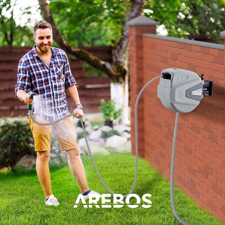 Actual product image Arebos Gartenschlauchaufroller (30 m)