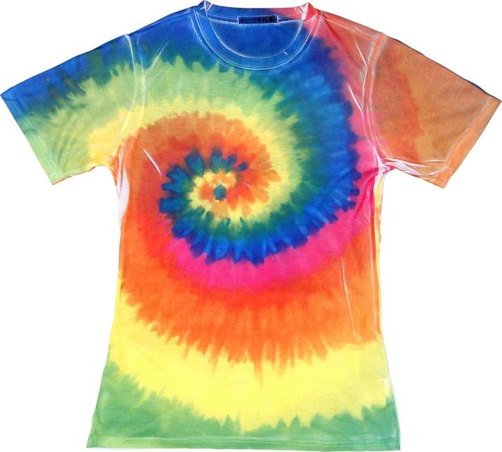 Produktbild Colortone Kvinnor TShirt BatikOptik Regenbogen Kurzarm (S)