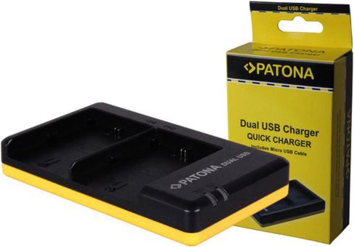 Produktbild Patona Dual Ladegerät LP-E6 (Kamera Akku Ladegerät)