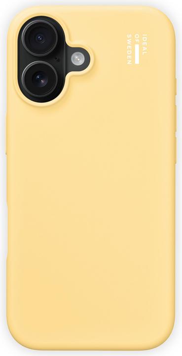 Actual product image iDeal Of Sweden MagSafe Silicone Cover Soft Lemon (Apple iPhone 17)