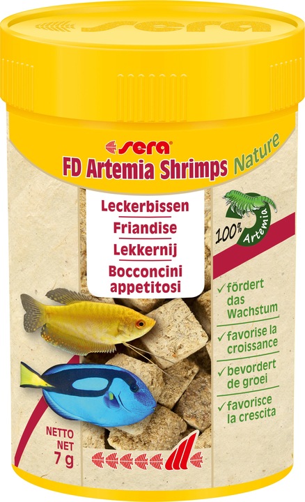 Produktbild Sera FD Shrimps Artemia 100ml (Shrimps, 100 ml)