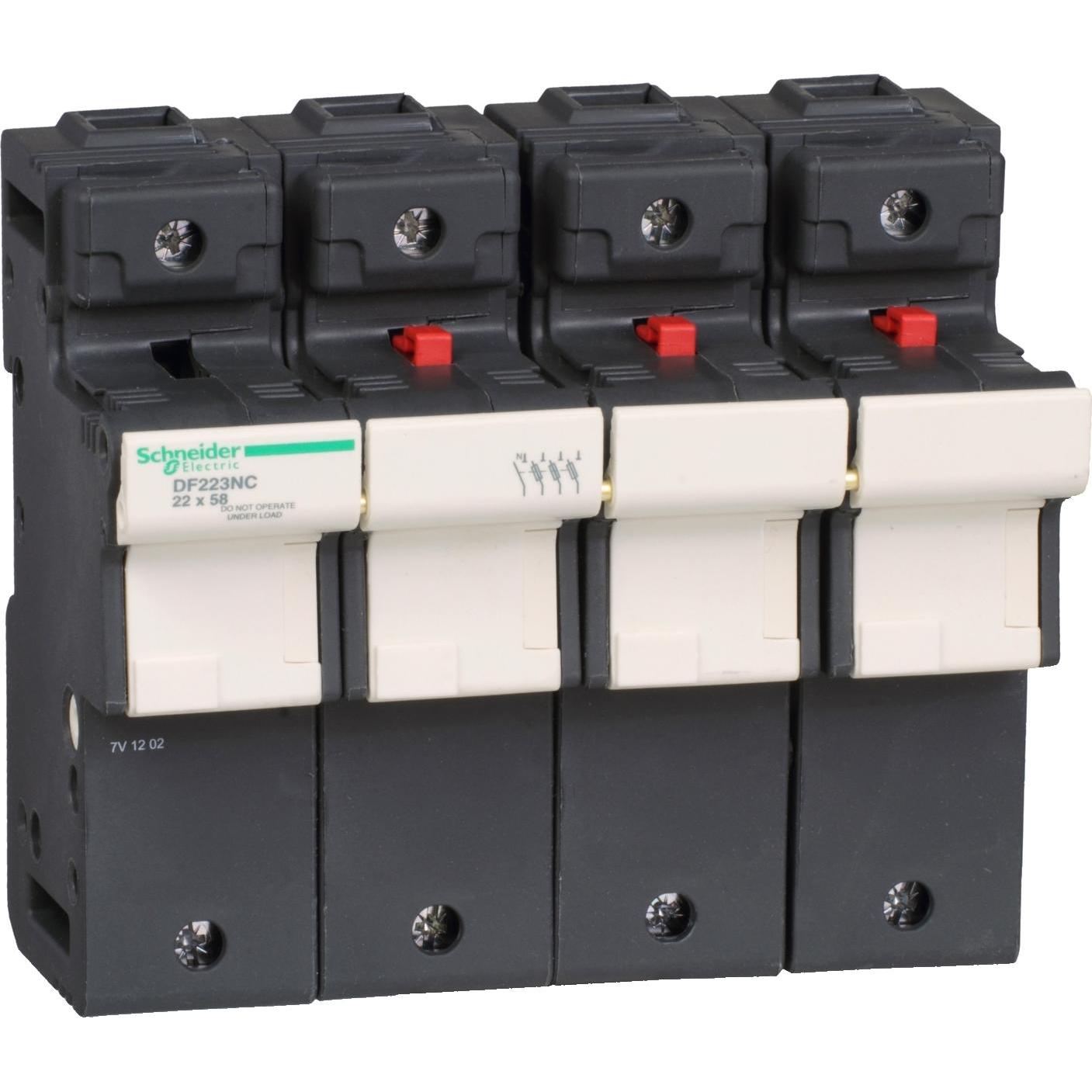 Schneider Electric, Fusibile, DF FUSE HOLDER 3P+N 125A