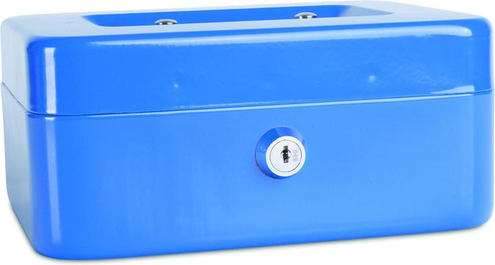 Donau Cassette pour l'argent, moyenne, 200x90x160mm, bleu