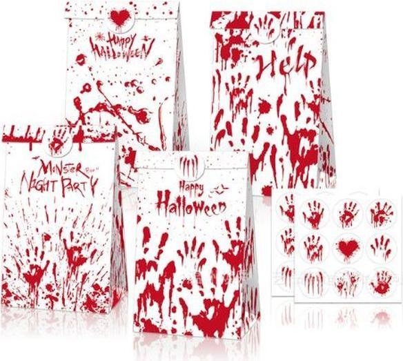 Image du produit MU Style Scary Series Sac cadeau Halloween (12 pièces) (12x)