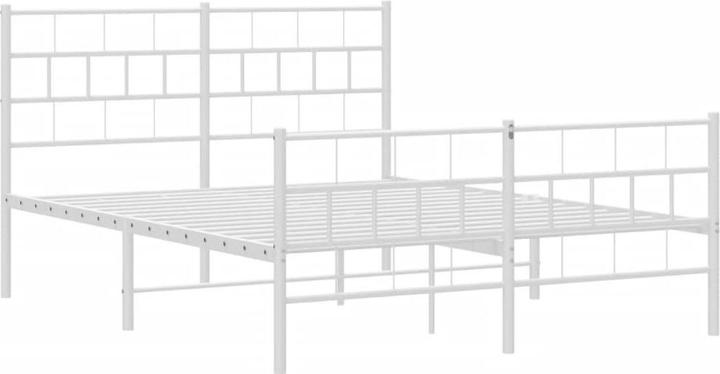 Produktbild vidaXL Metall Bettgestell (140 x 190 cm)