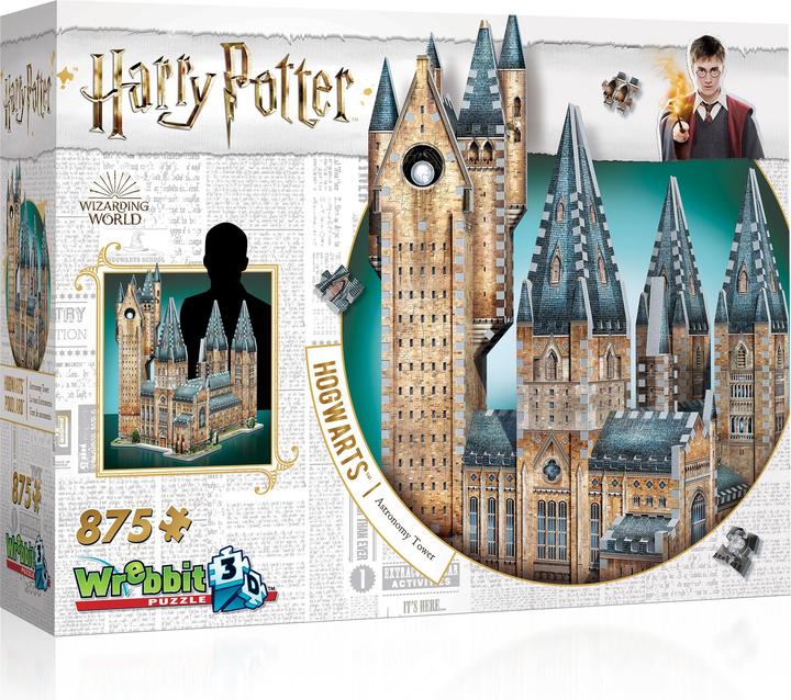 Wrebbit 3D Hogwarts Astronomieturm (875 Teile)