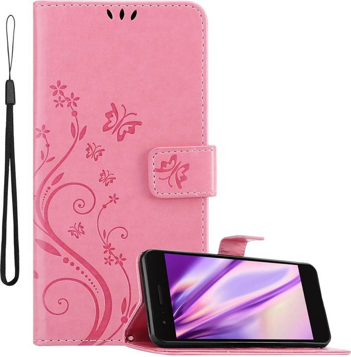 Immagine prodotto Cadorabo Copertina del libro di fiori (Huawei Y9 (2018), LG K8 2018)