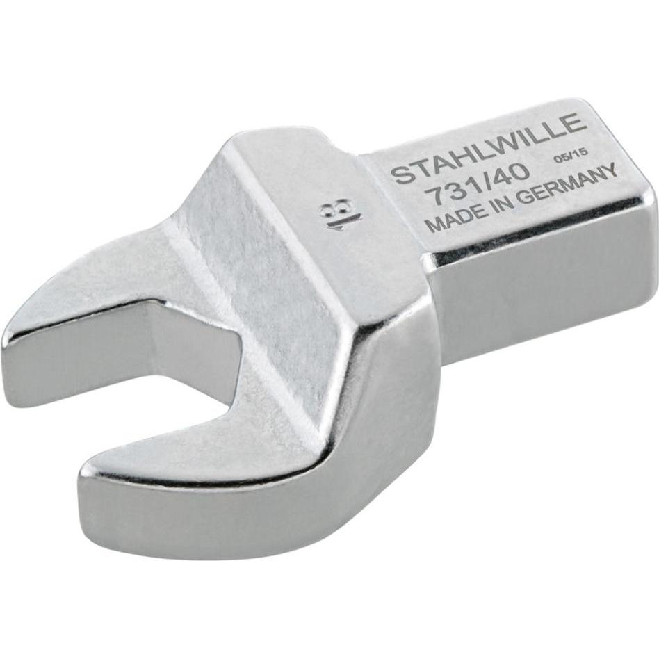 Stahlwille, Schraubenschlüssel, 38mm OPENEND INSERT TOOL 14X18 (38 mm)