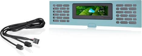 Productafbeelding Thermaltake AC-067-OOCNAN-A1 LCD Paneel Kit Turquoise