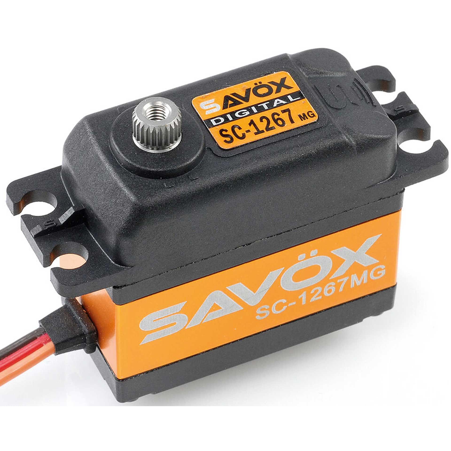 Savöx SC-1267SG + (7,4V/20KG/0,095s) CORELESS DIGITAL HV SERVO