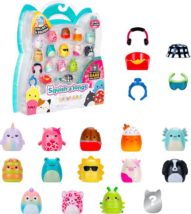 Produktbild Squishmallows V1 S3 Collectible Characters, 14 pcs