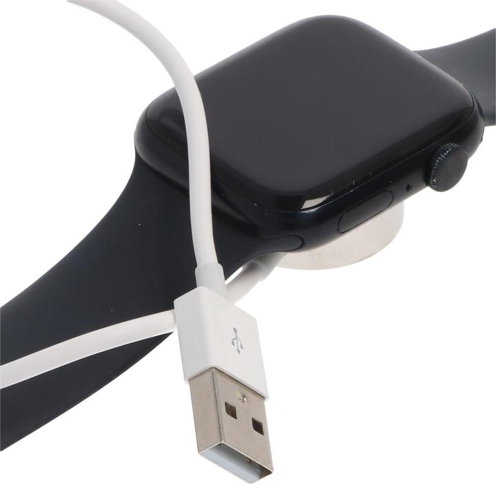 Actual product image AccuCell Replacement charging cable suitable for Apple Watch Ultra 49mm, Apple Watch Series 8, SE, 7, 6, 5