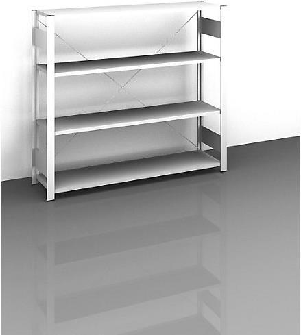 Actual product image kaiserkraft Boltless sideboard shelf, light grey