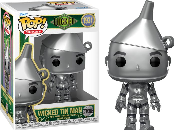 Produktbild Funko POP! Wicked: For Good Tin Man Métallique Exclusive