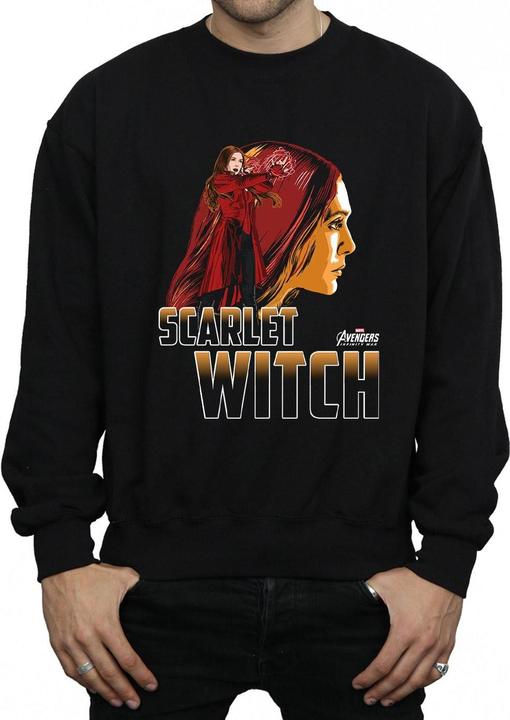 Produktbild Avengers Infinity War Scarlet Witch Charakter Baumwolle Sweatshirt (XXL)