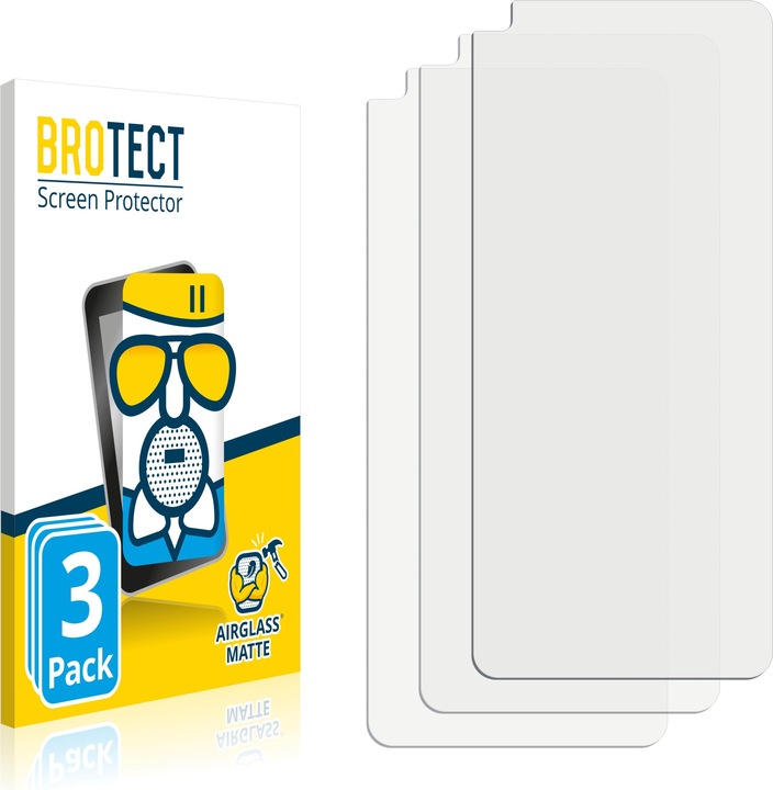 Produktbild BROTECT AirGlass Panzerglasfolie Matt (3 Stück, OnePlus Nord 2T 5G)
