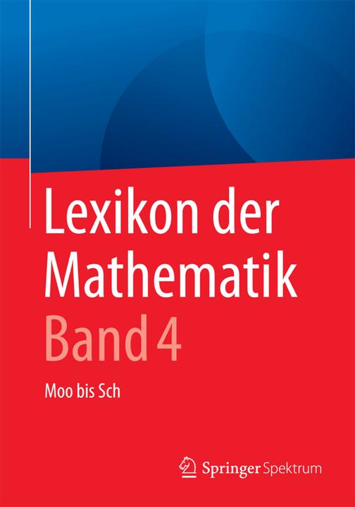 Produktbild Lexikon der Mathematik: Band 4 (Deutsch, 2016)