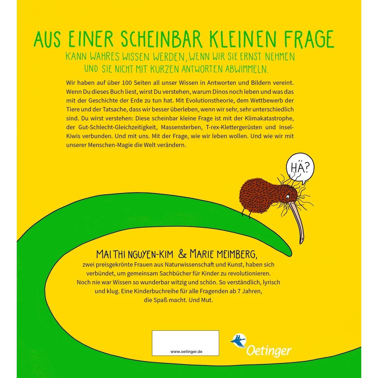 Thumbnail - BiBiBiber hat da mal 'ne Frage. Sind Dinos wirklich alle tot?, Kinderbücher von Marie Meimberg, Mai Thi Nguyen-Kim