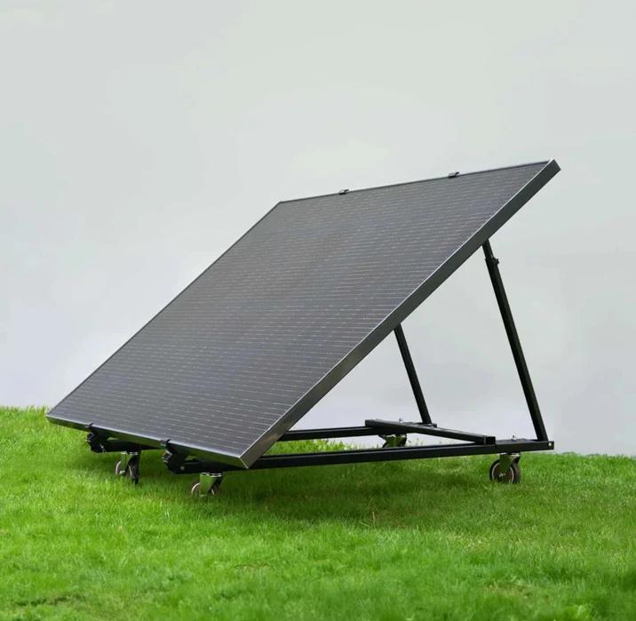 Produktbild EcoFlow Adjustable Ground & Suspended Solar Bracket wheel