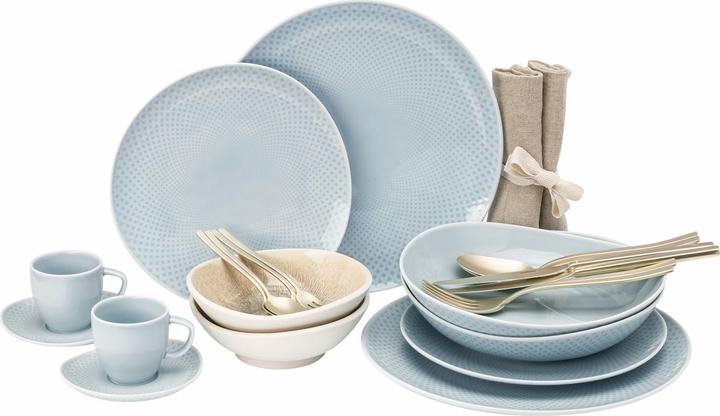 Actual product image Rosenthal Junto - Opal Green/Dune - Set 24 pcs./espresso (24 pcs.)