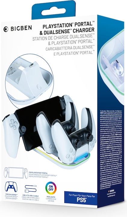 Actual product image Nacon Gaming 3-in-1 charging station (PS5)