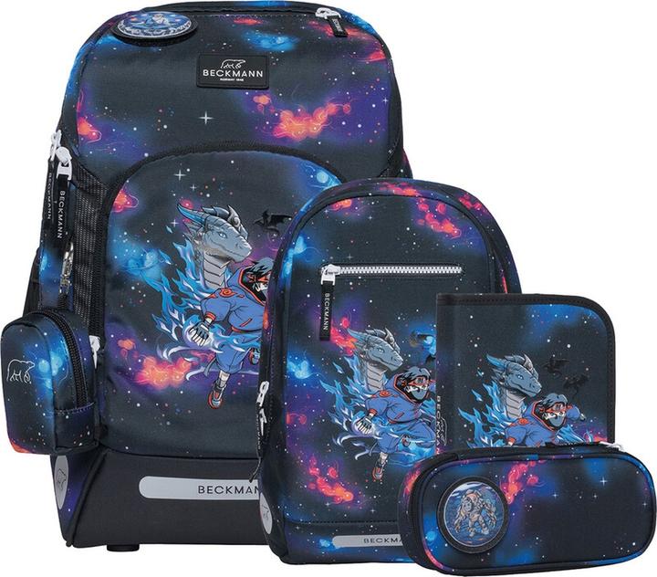 Beckmann Schulrucksack Active Air FLX mit Wendetasche (20 l)