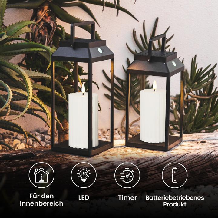 Actual product image Star Trading LED Pillar Candle Flame Stripe (1 x)