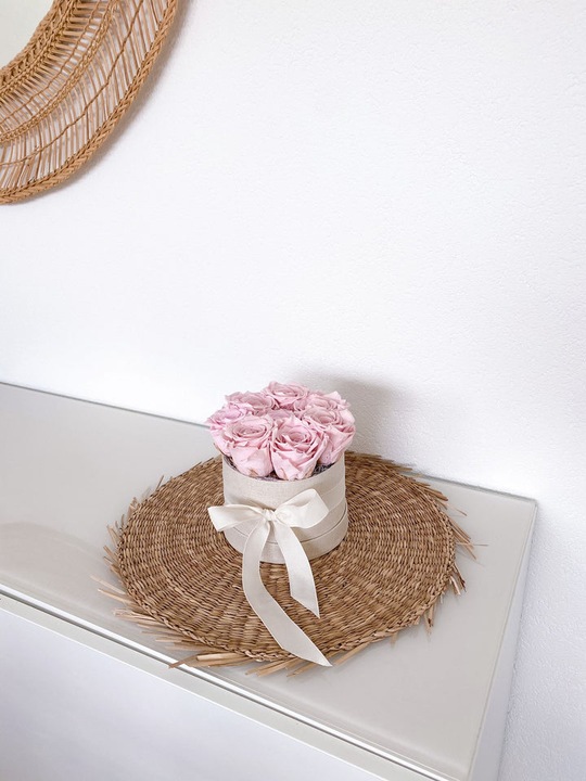 Immagine prodotto Soli Collection Fiori secchi Rose 8 pezzi, Rosa (Fiori secchi)