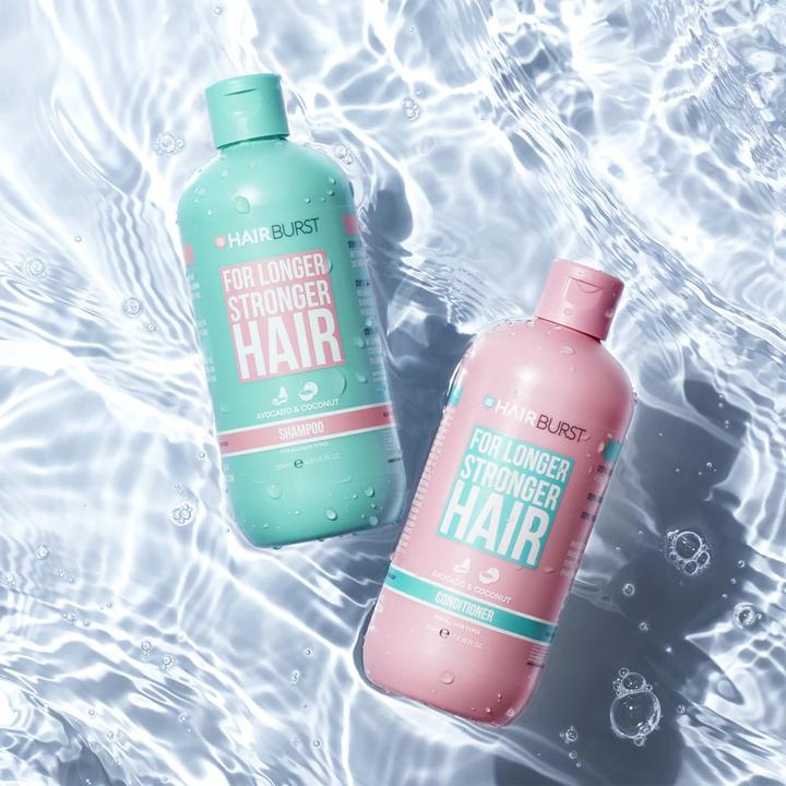 Actual product image Hairburst Shampoo & Conditioner for Longer & Stronger Hair 2 x 350 ml (350 ml)