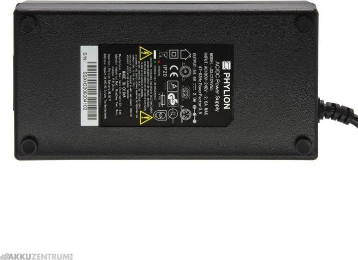 Actual product image Phylion E-Bike Ladegerät Joycube Ladegerät 54,0V - 5-polig trapezförmig (E-bike charger)