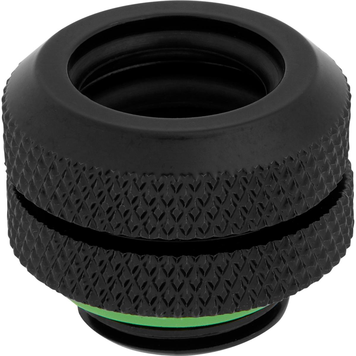 Corsair Hydro X Series Fitting XF Hardline 4-pack, Wasserkühlung Anschluss, Schwarz