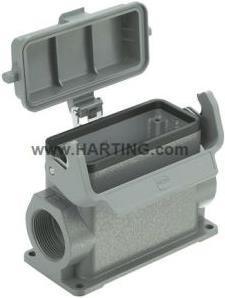 Produktbild Harting Han B Base SM HC 2 x M32 plastic cover