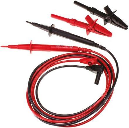 Actual product image Rs Pro GS38 r/a plug fused test lead set