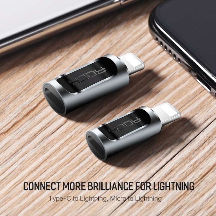 Produktbild Rock USB-C zu Lightning Adapter (USB Typ C, Lightning)