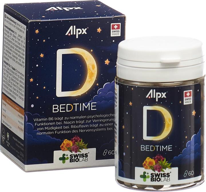 Actual product image Alpx BEDTIME Kaps Ds 60 Capsules (60 Piece, Capsules, 51 g)