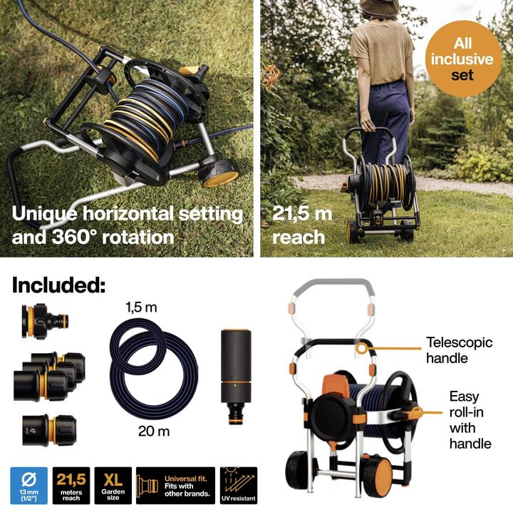 Actual product image Fiskars Waterwheel (20 m)