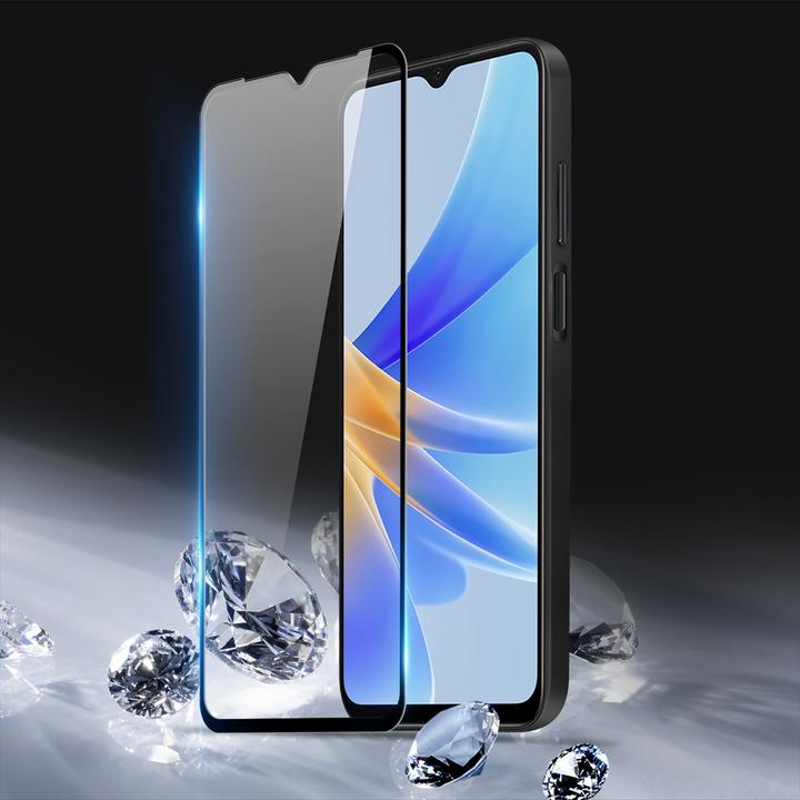 Image du produit Dux Ducis 9D Verre trempé Oppo A17 9H Verre trempé avec cadre noir (1 pcs, Oppo A17k)